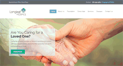 Desktop Screenshot of longleafhospice.com