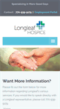 Mobile Screenshot of longleafhospice.com